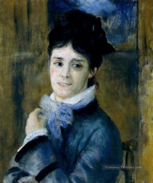  noir tableau - Août madame Claude Monet 1872 maître Pierre Auguste Renoir